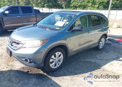2012 Honda Cr-V Ex-L z USA, uszkodzony, nr VIN 2HKRM3H70CH509463